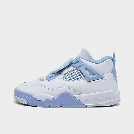 Jordan Girls' Toddler Air Retro Basketball Shoes in Blue/White Size 4 Leather | Finish Line (US)