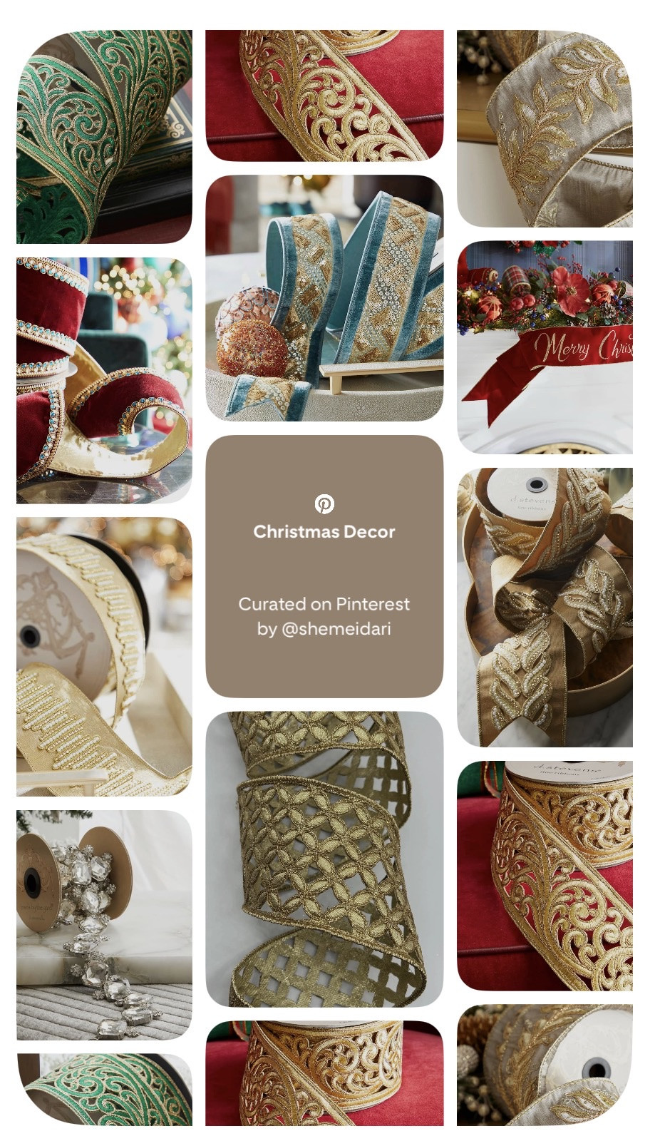 Designer Christmas Ribbon 