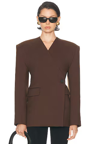 x Yhasmina Ferrara Naama Blazer | FWRD 