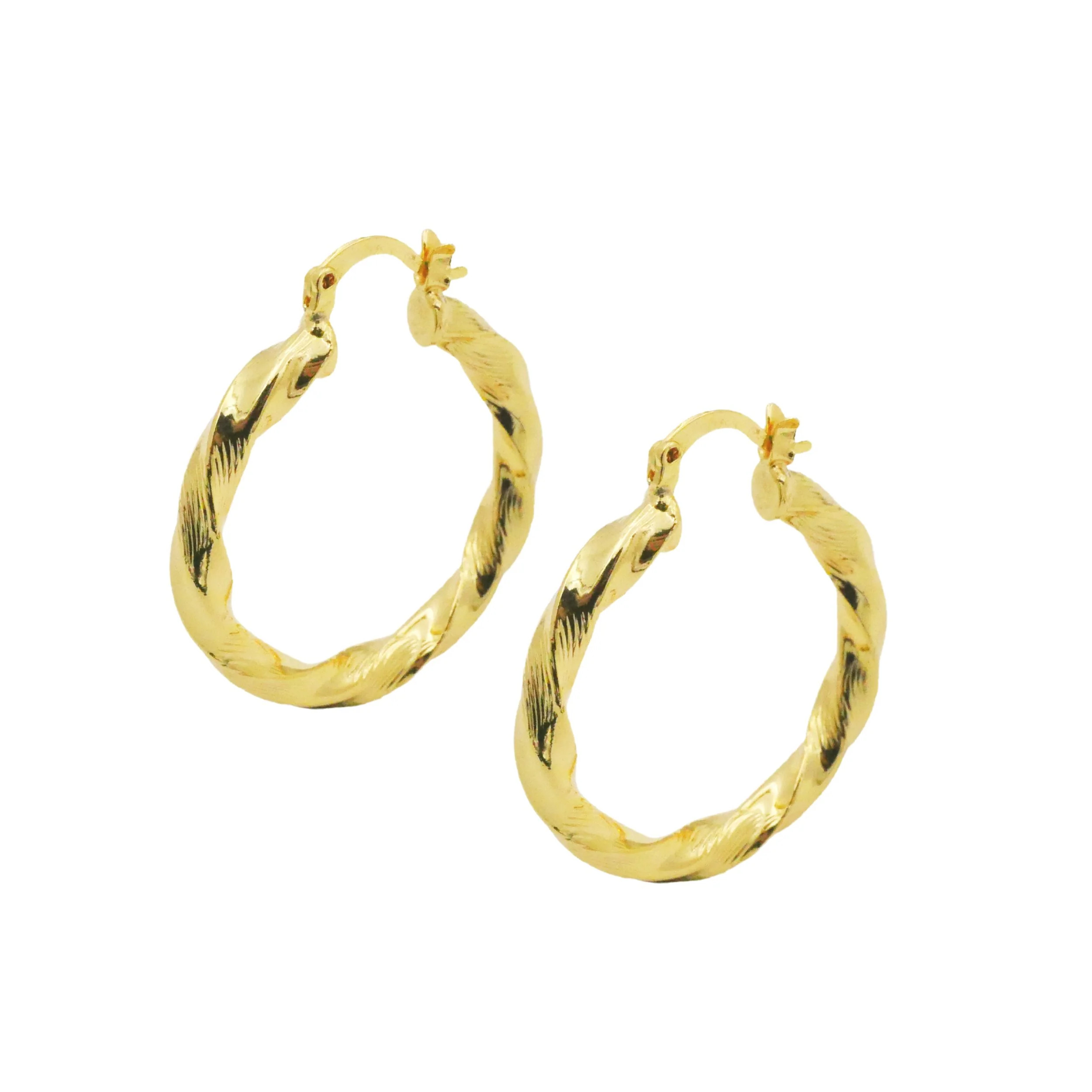 Twisted Hoops | Amanda Deer Jewelry