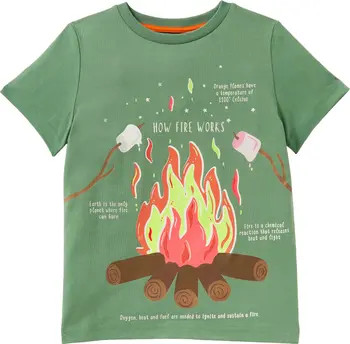 Mini Boden Kids' Glow in the Dark Cotton Graphic Tee | Nordstrom | Nordstrom