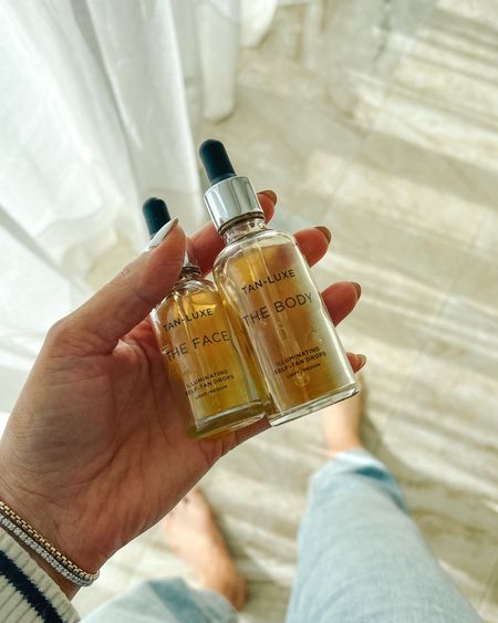 The best and easiest to use tanning drops! I prefer these because you can adjust how dark your tan will be by mixing anywhere from a few drops to 2-4 droppers full of tanning drops with your normal moisturizer! I also linked my typical moisturizers for y’all.

#LTKtravel #LTKSeasonal #LTKbeauty