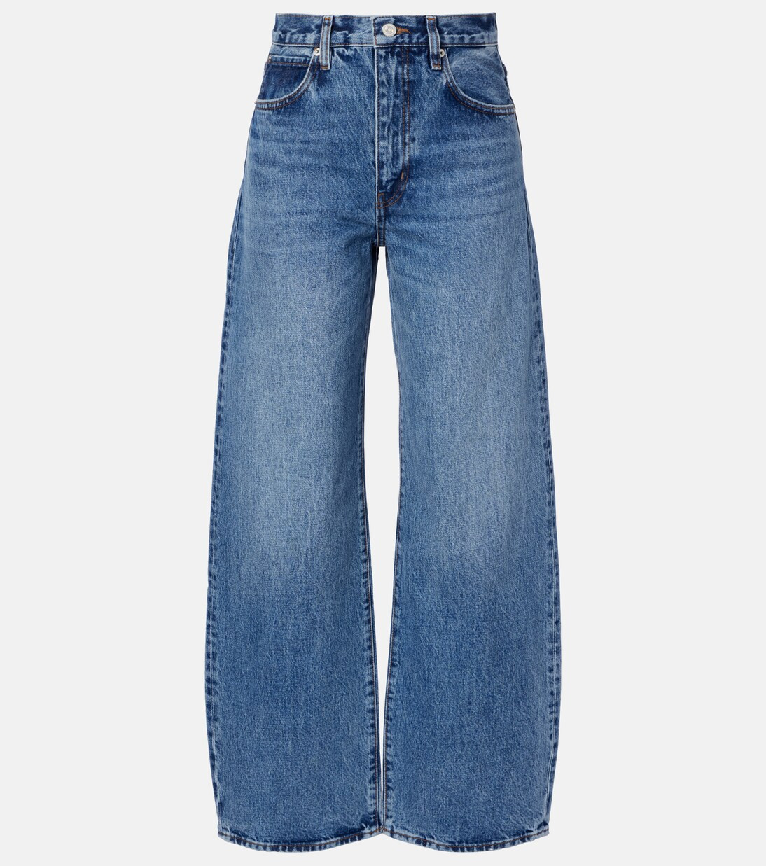 Bow barrel-leg jeans | Mytheresa (US/CA)