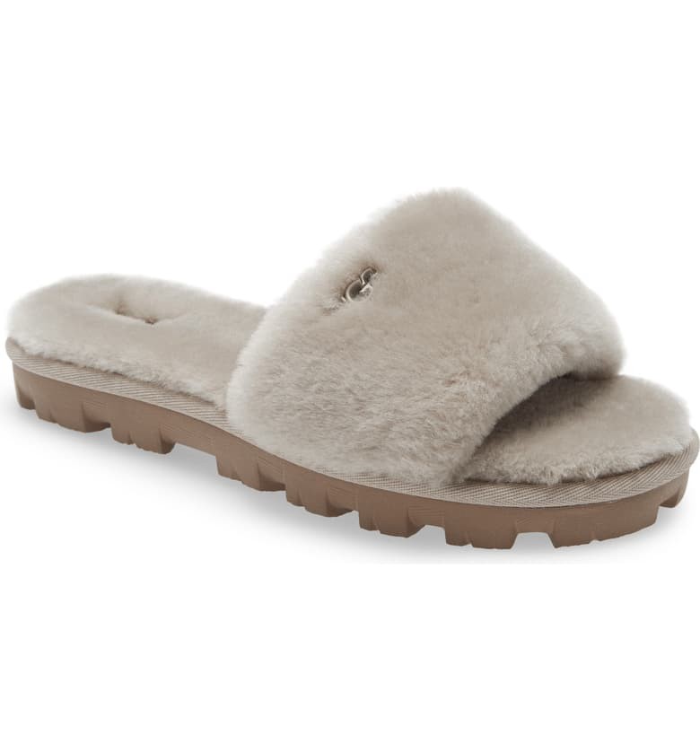 Cozette Genuine Shearling Slipper | Nordstrom