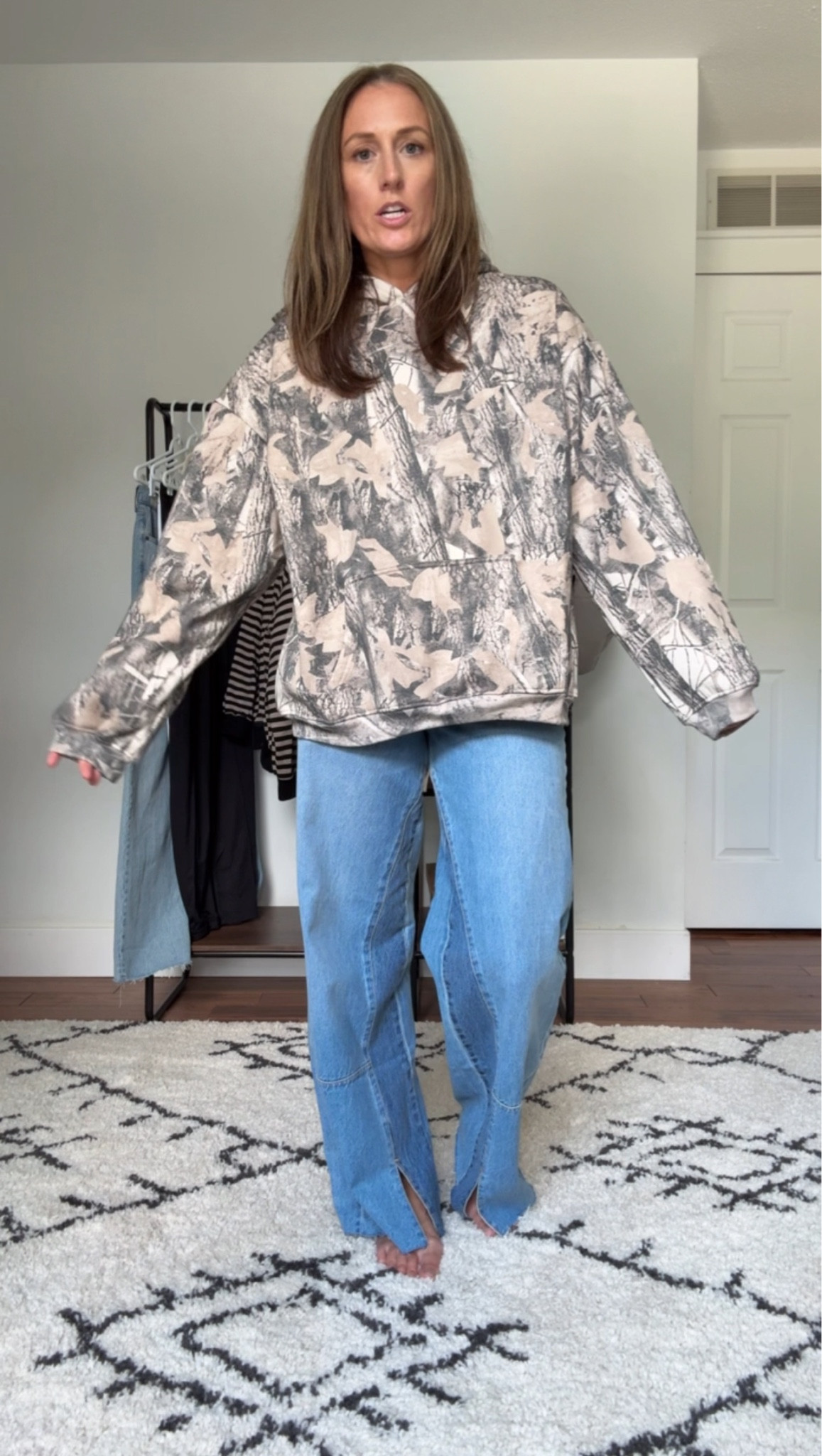 8/27/25 ✨ Sweatshirt is a large. Jeans are a 4 Tall.

Everyday outfits. Easy outfits. Easy outfit ideas. Neutral basics. Summer outfits. Summer outfit idea. Casual outfits. Basic mom outfit. Casual outfit idea. Casual outfit. Everyday outfit. Mom outfit. Street style. Casual mom outfit. Church outfit. Amazon fashion. Fall outfits. Fall outfit idea.

#LTKFindsUnder100 #LTKSeasonal #LTKOver40