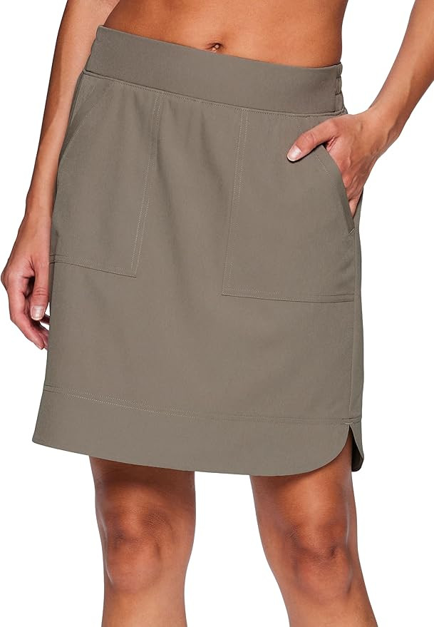 RBX Active Longer Length Skort for Women, Quick Drying Woven Pickleball Golf Skort with Pockets f... | Amazon (US)