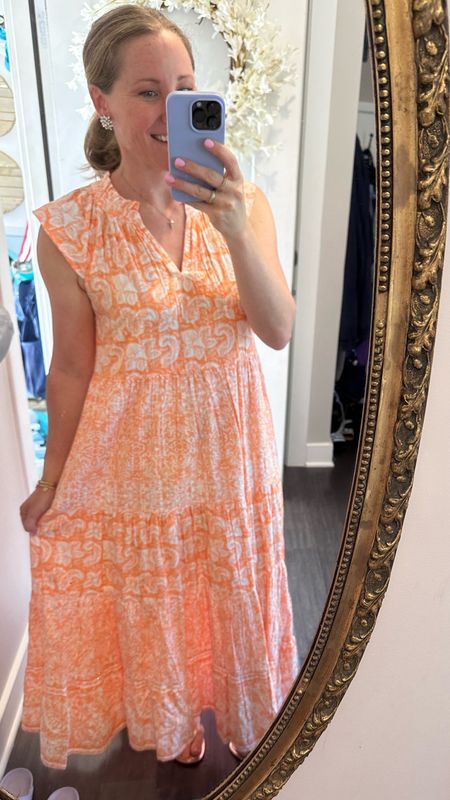 Mother’s Day Dress! Light weight and so summery! Great sale, too! 
Wearing XS

#LTKOver40