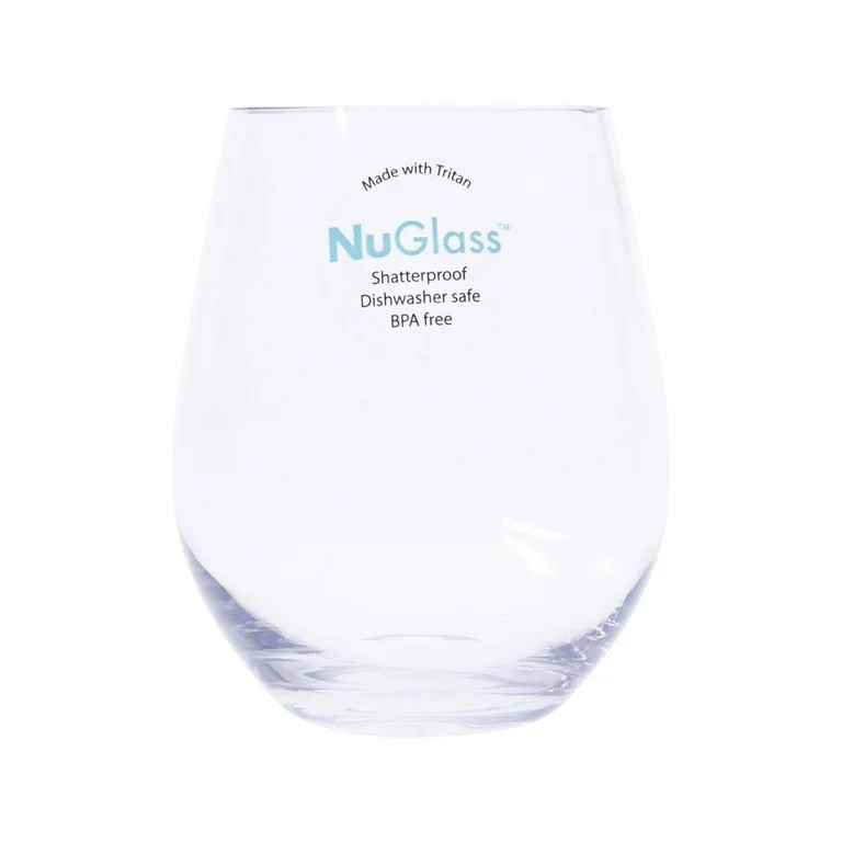 Better Homes & Gardens 19-Ounce Tritan Nuglass Stemless Wine Glass, Clear Shatter Resistant | Walmart (US)