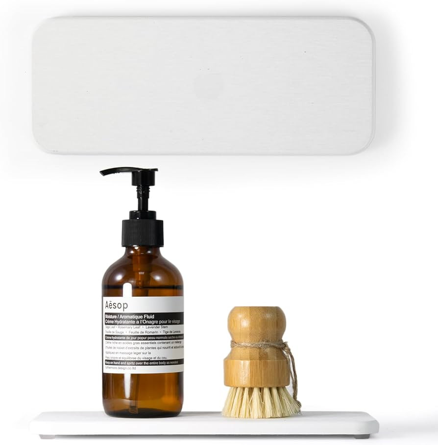 Fast Drying Diatomite Bathroom Tray, Soap Dish Holders & Toothbrush Holders for Bathroom Counter,... | Amazon (US)