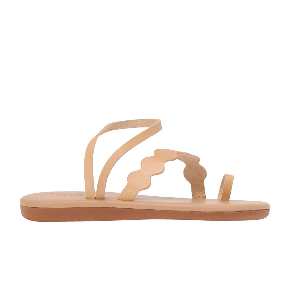 Koralia Leather Natural | Ancient Greek Sandals