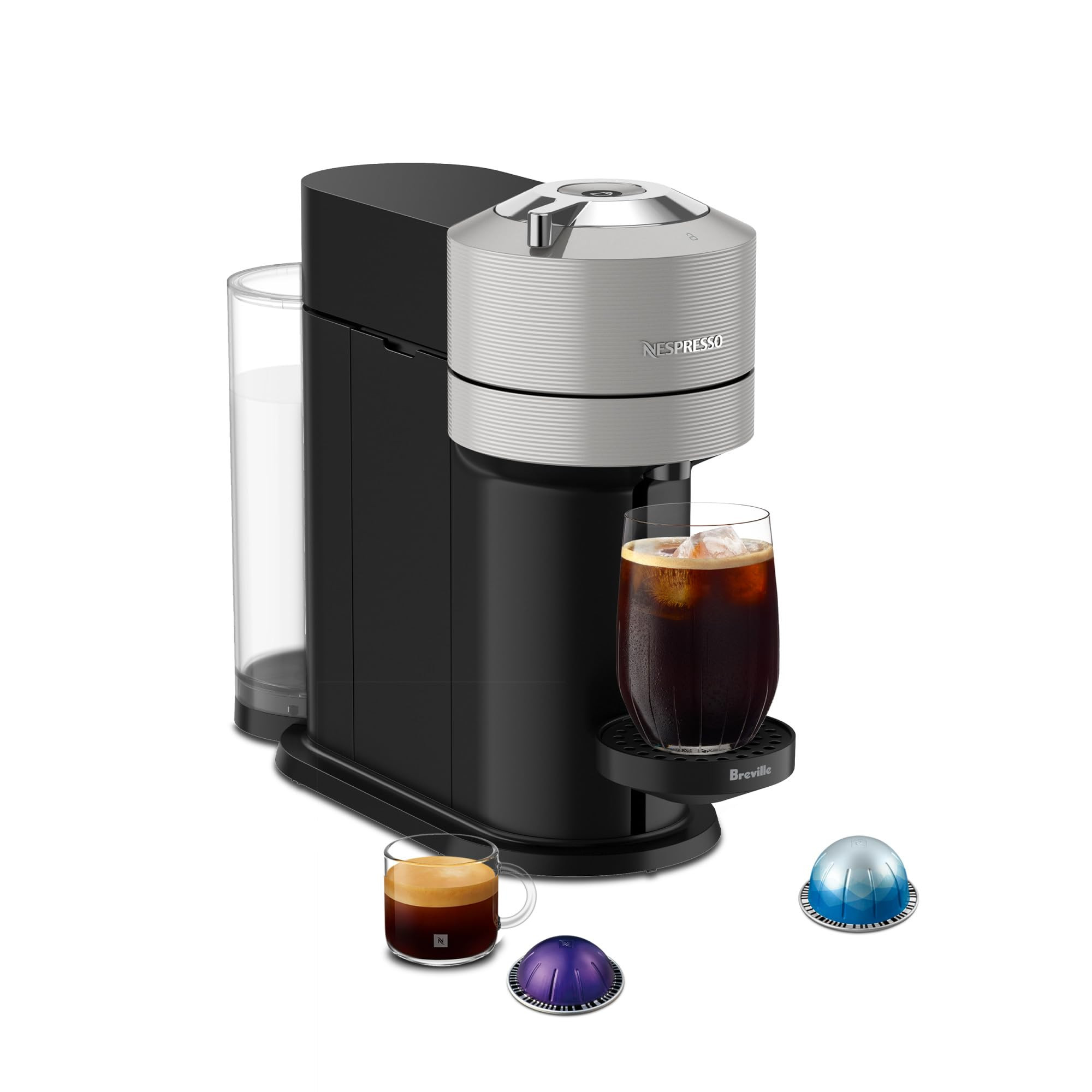 Nespresso Vertuo Next Coffee and Espresso Maker by Breville, Light Grey | Amazon (US)
