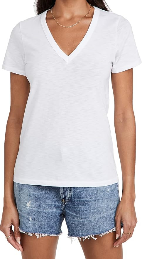 rag & bone Women's The Vee Tee | Amazon (US)