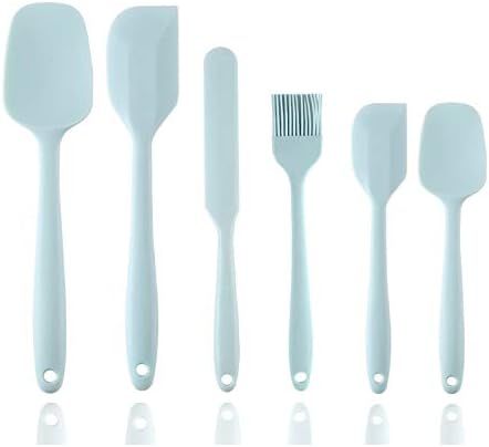 Food Grade Silicone Spatulas Set Kitchen Utensils for Baking, Cooking, and Mixing High Heat Resis... | Amazon (US)