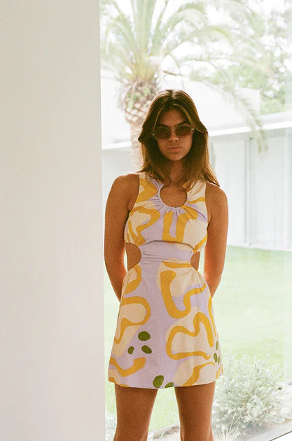 Graciana Dress - Spot Floral | SABO SKIRT (Global)