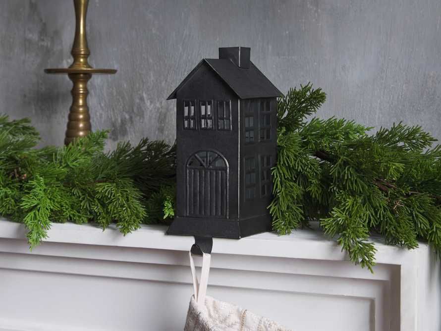 Galvanized Farmhouse Stocking Holder | Arhaus | Arhaus