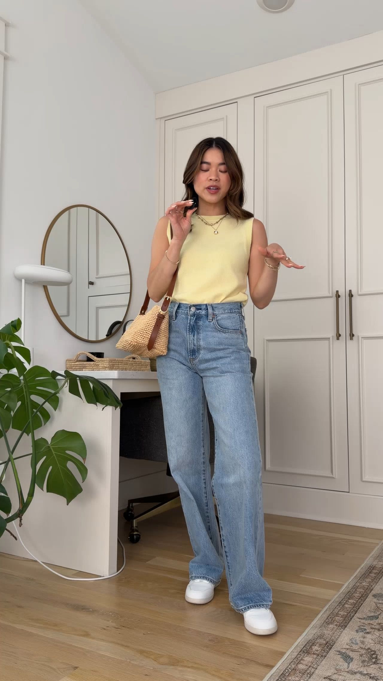 Sizing info: 
•Top size 2XS
•Pants size 24 Short (I’d recommend sizing down if you’re between sizes) in the color 7 Yrs Bleu Taboo

petite fashion, get dressed with me, outfit inspiration, ootd, nashville outfit, Nashville influencer, petite style, vacation style, casual outfits, mom style, petite pants, spring outfits, spring outfit info, spring pants, spring outfit idea, spring top, spring bag, spring tank, spring shoes, spring jeans, denim, sneakers,  
@Aritzia 
 

#LTKootd #LTKSeasonal #LTKPetite
