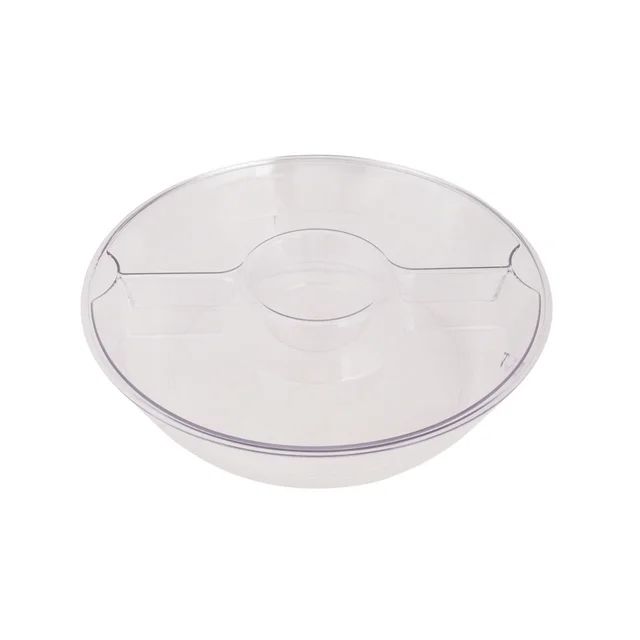 Mainstays Acrylic Appetizer On Ice Serving Tray with Lid, Clear - Walmart.com | Walmart (US)