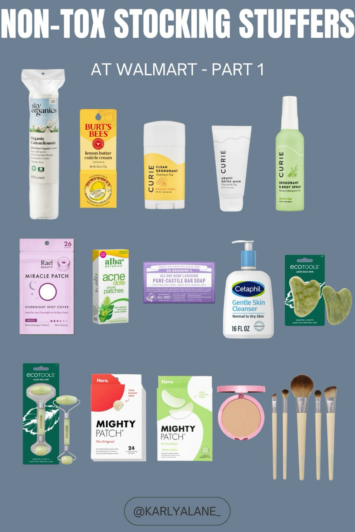 Non-toxic stocking stuffers at Walmart! You can find my full non-toxic gift guide here: https://www.karlyalane.com/gift-guide/2024-holiday-gift-guide

#LTKGiftGuide #LTKSeasonal #LTKHoliday