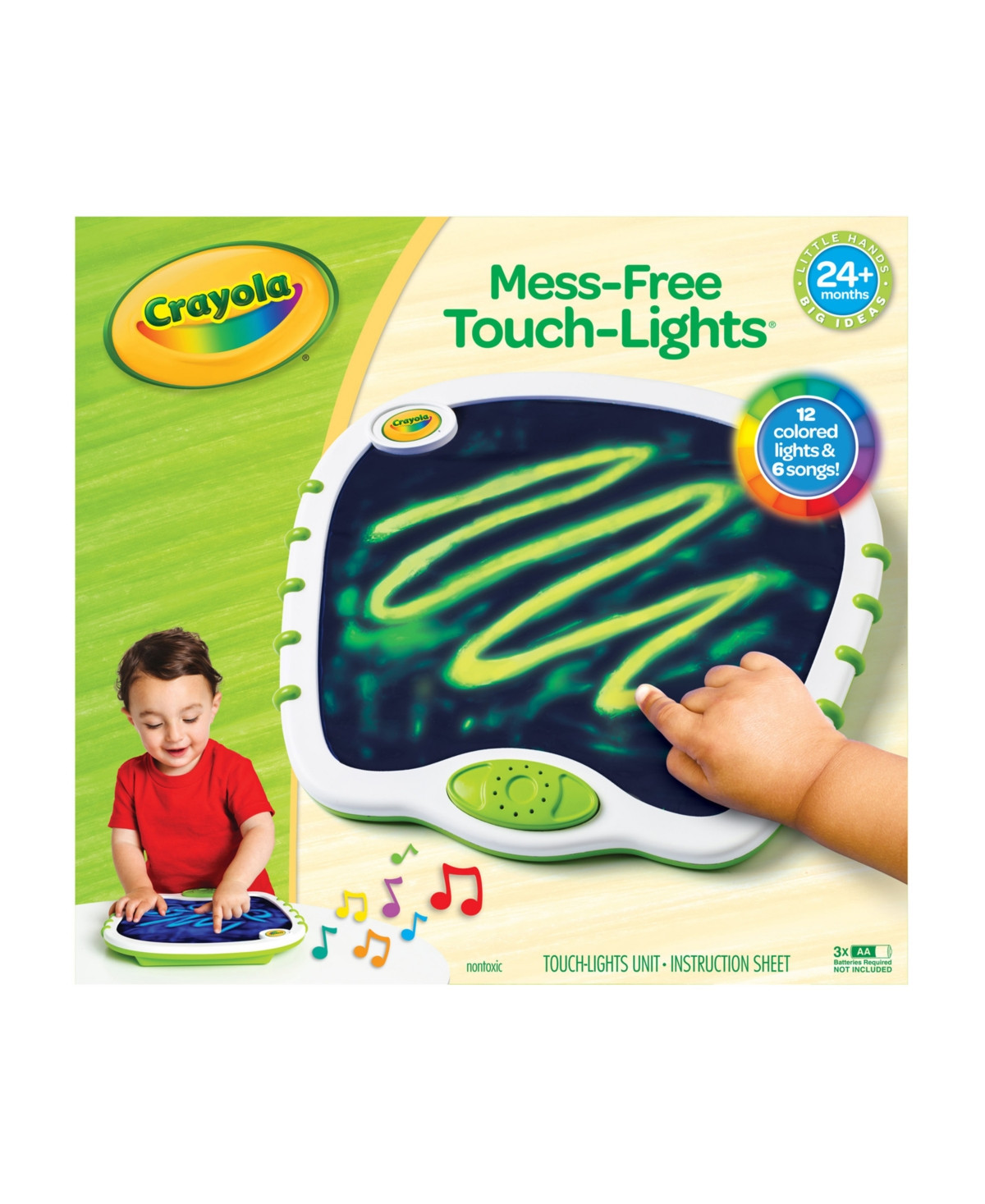 Crayola My First Mess-Free Touch Lights - Multi | Macy's