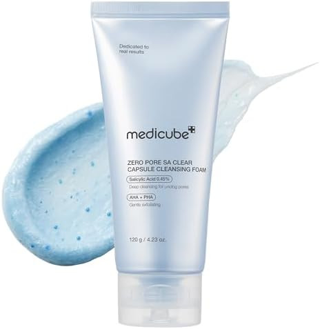 medicube Facial Cleanser Zero Pore Capsule Cleansing Foam | Daily Gentle Cleanser for Skin Textur... | Amazon (US)