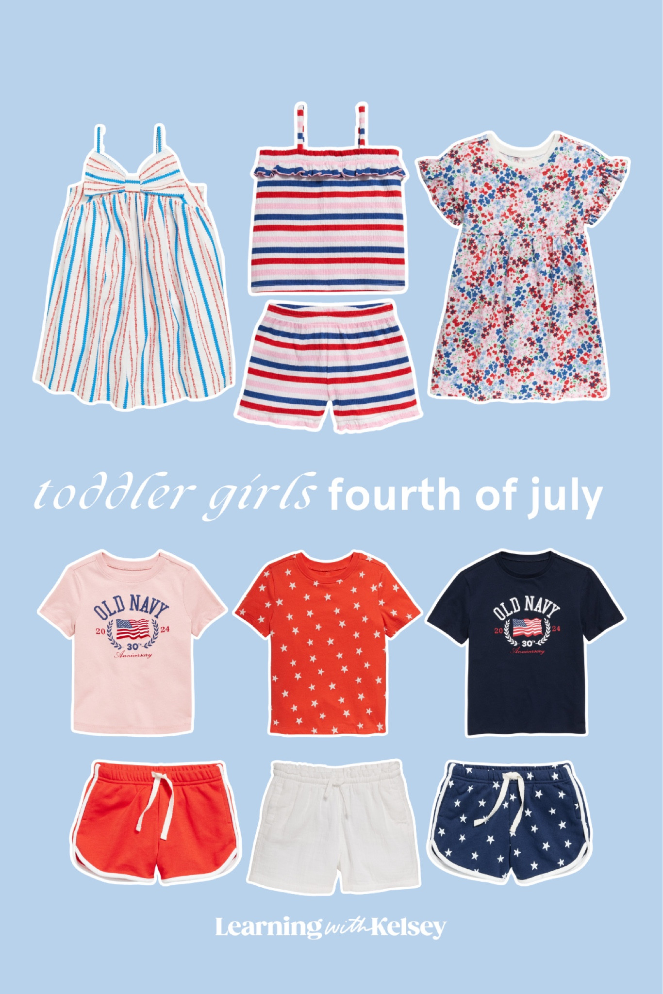 Found so many cute & festive little girl outfits on Old Navy for the 4th of July 🇺🇸🤍✨

fourth of july | outfits | old navy | toddler girl | july 4 outfit | summer | holidays | sale

#LTKSeasonal #LTKKids #LTKSummerSales