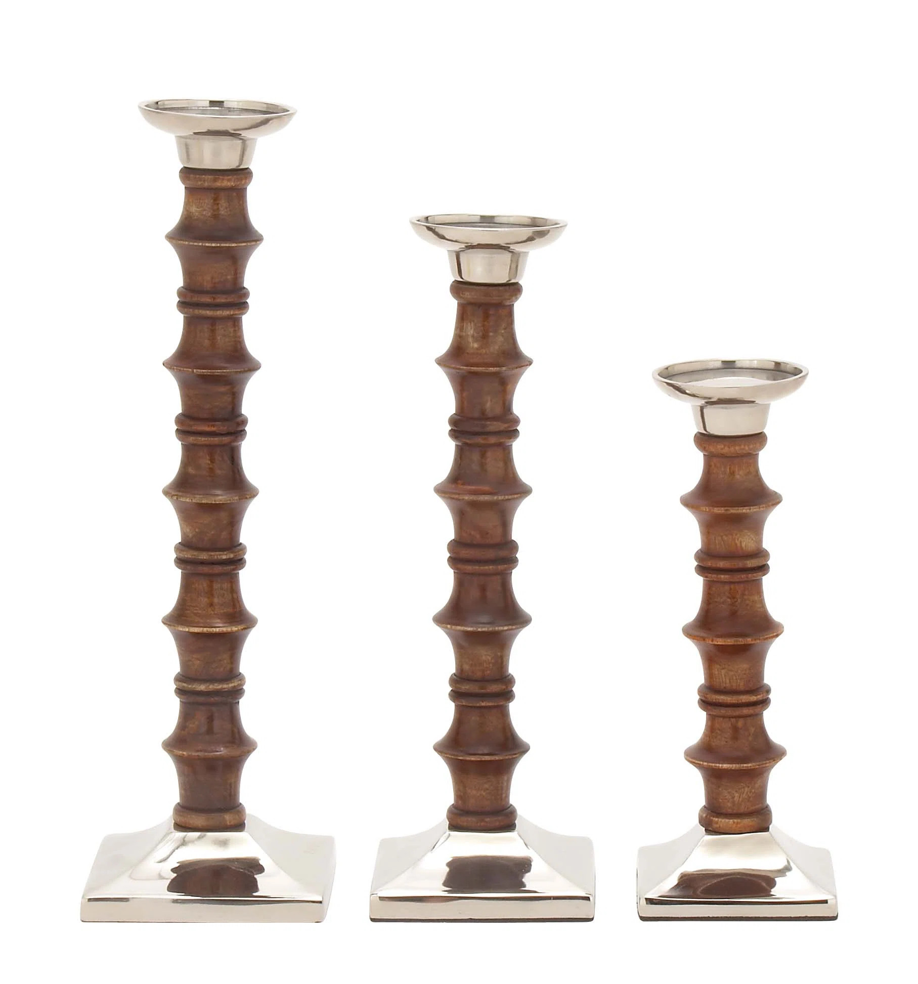 Darby Home Co 3 Piece Wood Candlestick Set | Wayfair | Wayfair North America