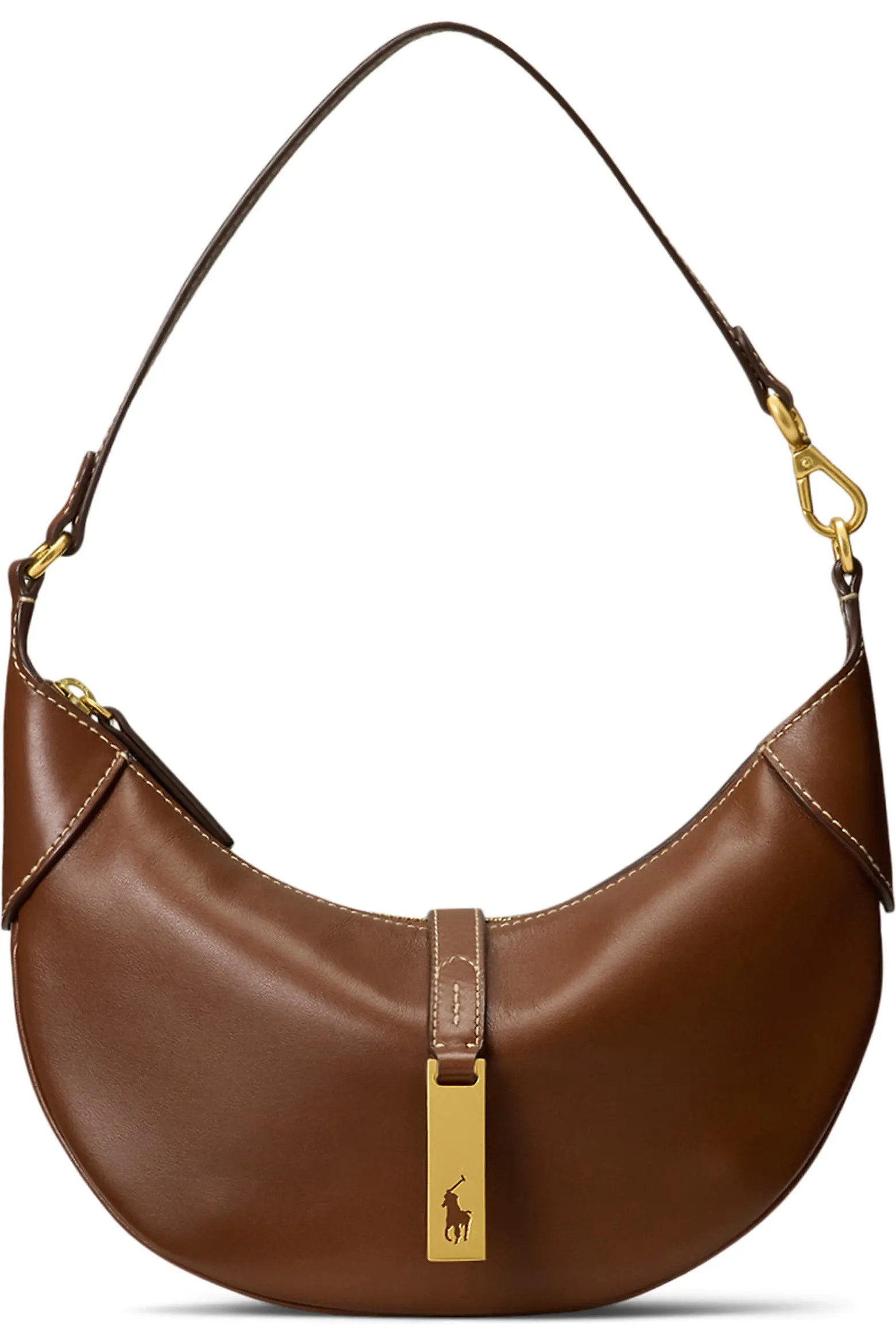 Polo Ralph Lauren Mini Polo ID Leather Shoulder Bag (Women) | Nordstrom | Nordstrom