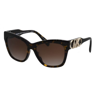 Michael Kors MK 2182U 300613 Womens Butterfly Sunglasses Dark Tortoise 55mm | Target