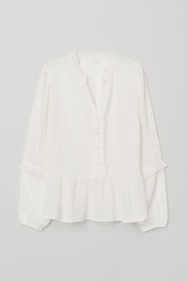 Pleated Blouse | H&M (US)