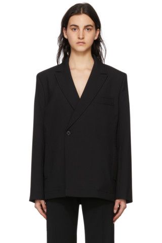 Jacquemus - Black 'La Veste Moulin' Blazer | SSENSE