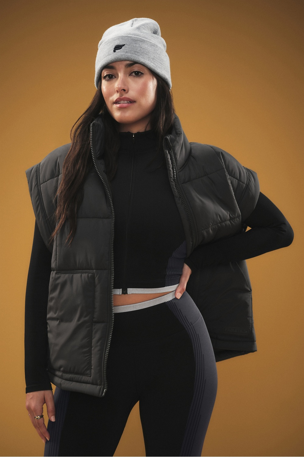 Cloud Nine Oversized Puffer Vest | Fabletics - North America