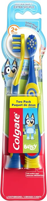 Colgate Kids Full Size Toothbrush (2 Pack) with Extra Soft Bristles for Ages 2 and Up, Toddler To... | Amazon (CA)