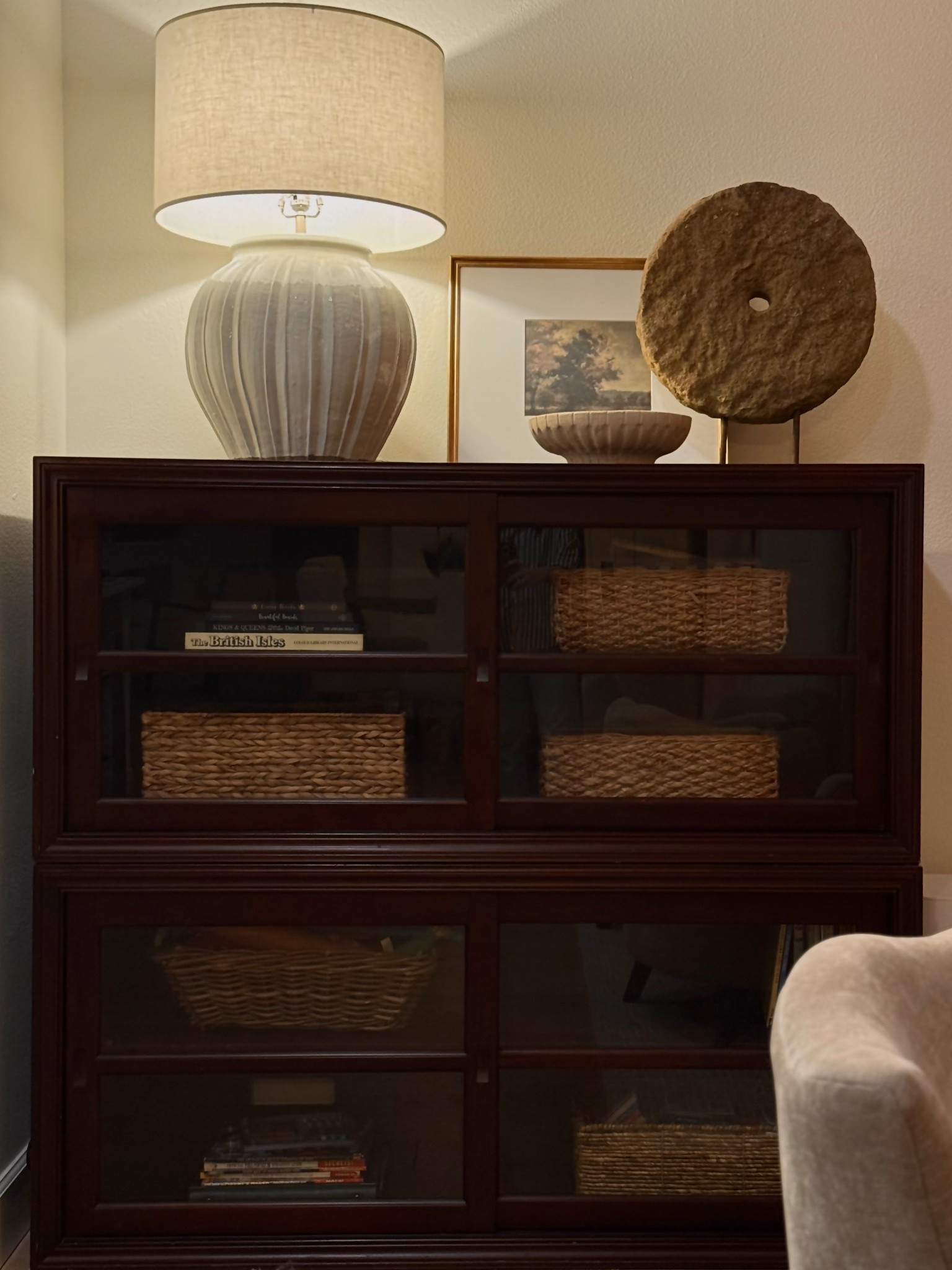 Our millstone was purchased from an antique store in NC, but these are great options that are available online!

#LTKHome