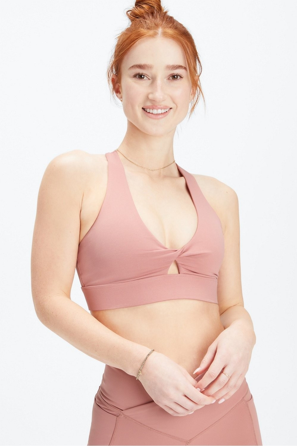 Oasis Twist Sports Bra | Fabletics