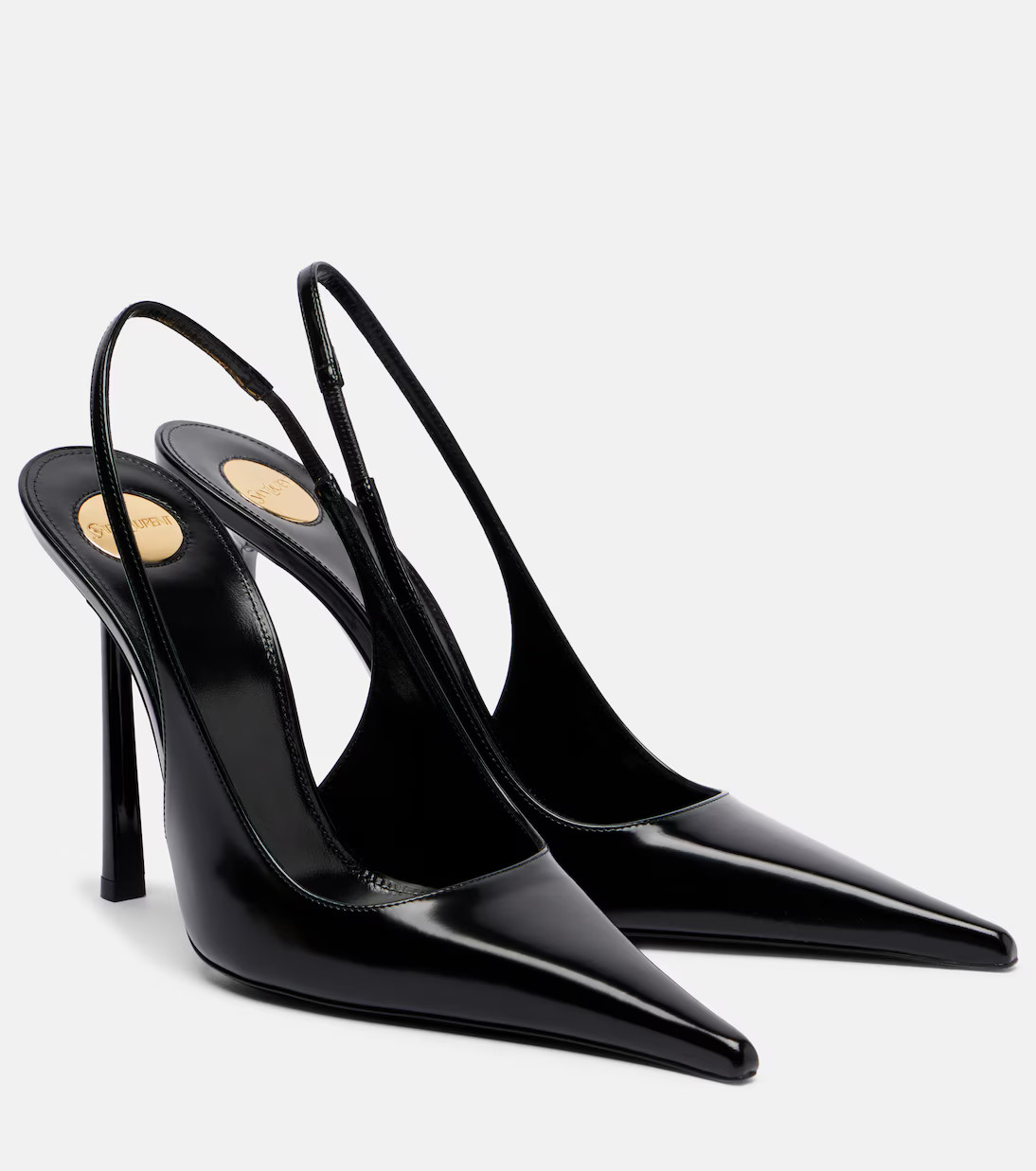 Vendome 110 leather slingback pumps | Mytheresa (INTL)