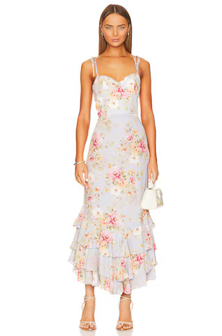 Yumi Kim Baxter Maxi Dress in New Day Blue from Revolve.com | Revolve Clothing (Global)