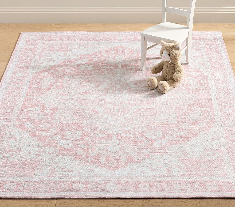 Ellington Recycled Washable Rug | Pottery Barn Kids