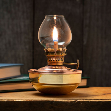 Naval-Style Brass Oil Lamp | Garrett Wade