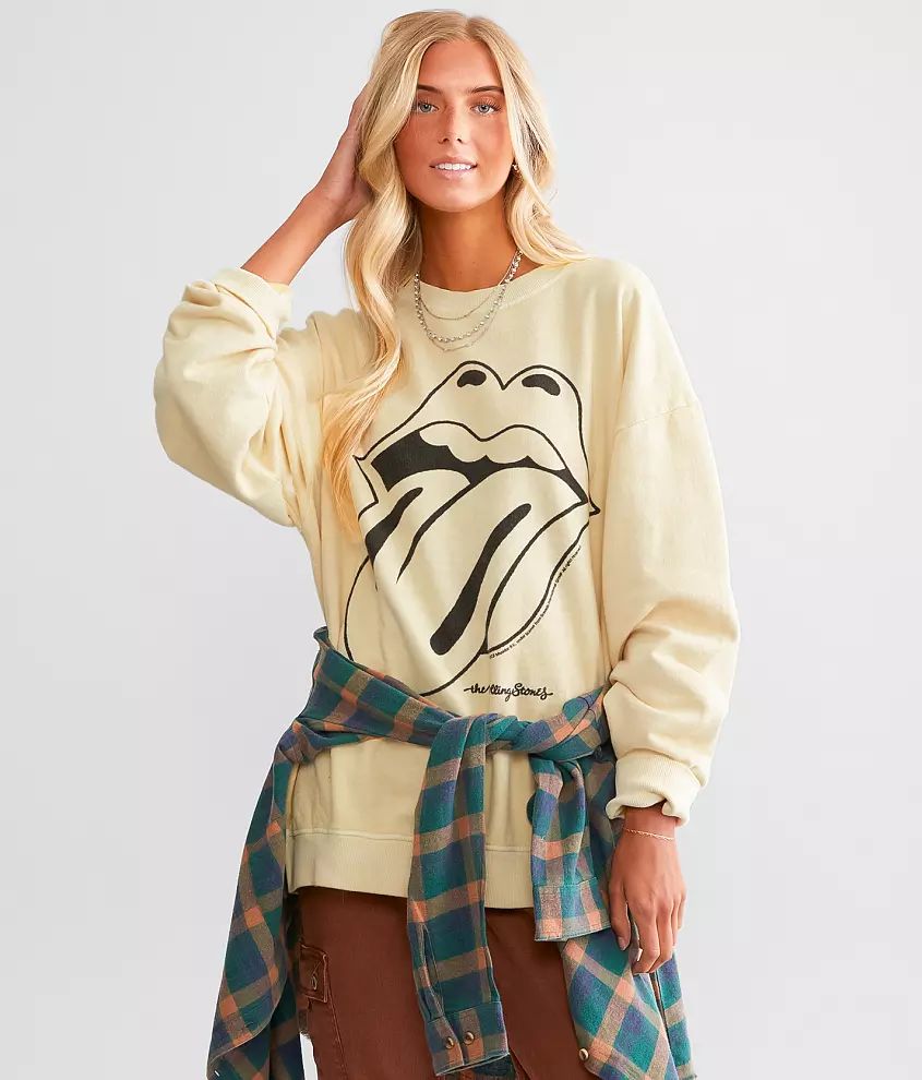 The Rolling Stones Oversized Band Pullover | Buckle