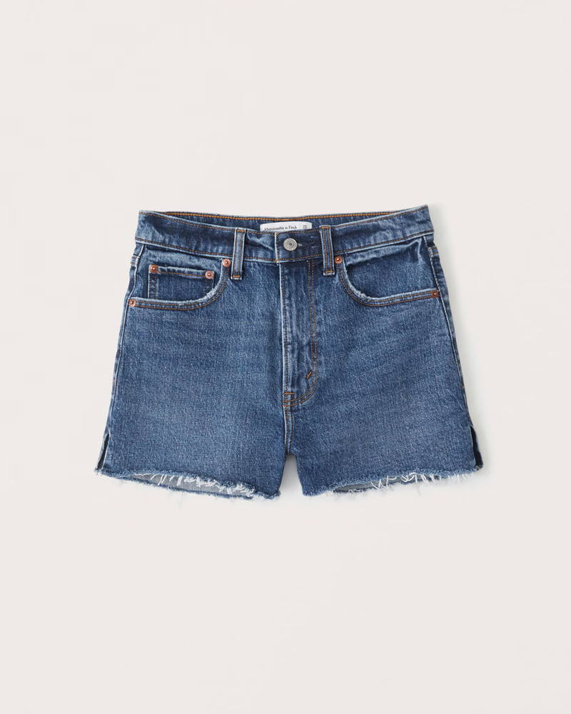 High Rise Mom Shorts | Abercrombie & Fitch (US)