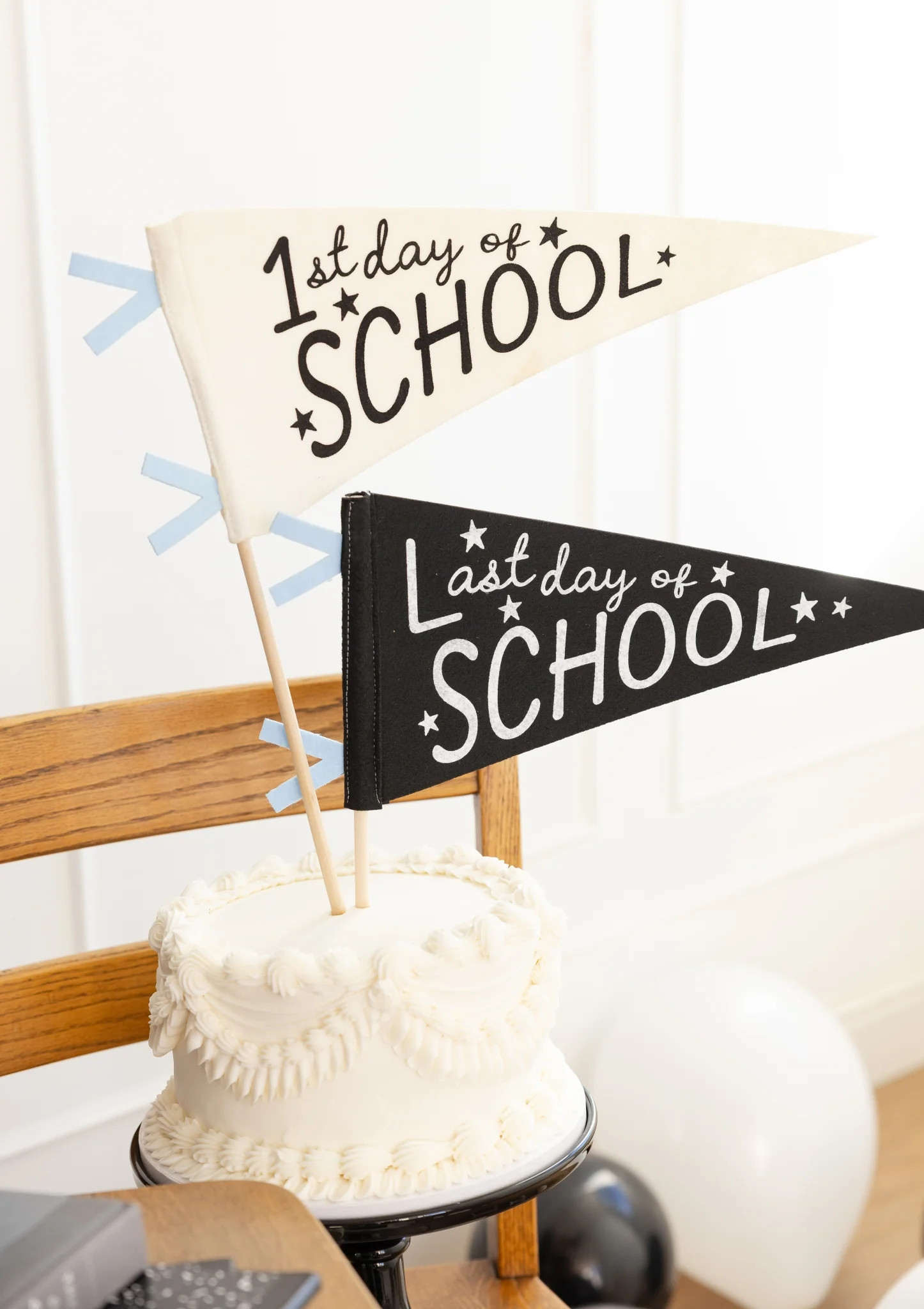 1st and Last day Felt Pennant Set | My Mind's Eye
