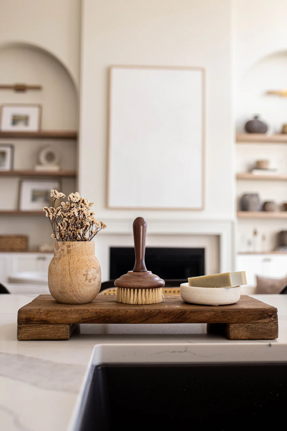Trivet Riser Elm Wood | Luxe B Co