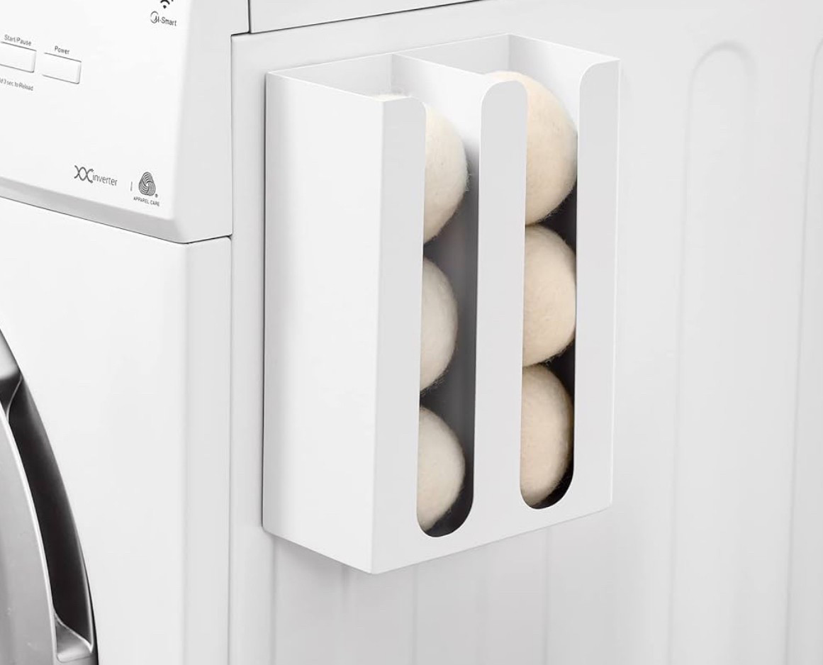 15% off 🎉

Magnetic Dryer Ball Holder for Laundry Room,Iron Dryer Ball Dispenser for Laundry Storage Container,Laundry Dryer Balls Organizer,Magnetic Dryer Ball Basket,Laundry Room Organizer,White(No Balls

#LTKSaleAlert #LTKHome