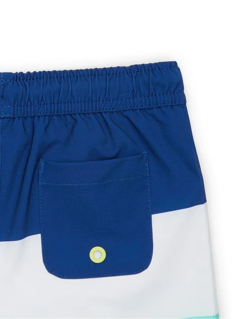 Wonder Nation Toddler Boy Quick Dry Swim Shorts, Sizes 12M-5T | Walmart (US)