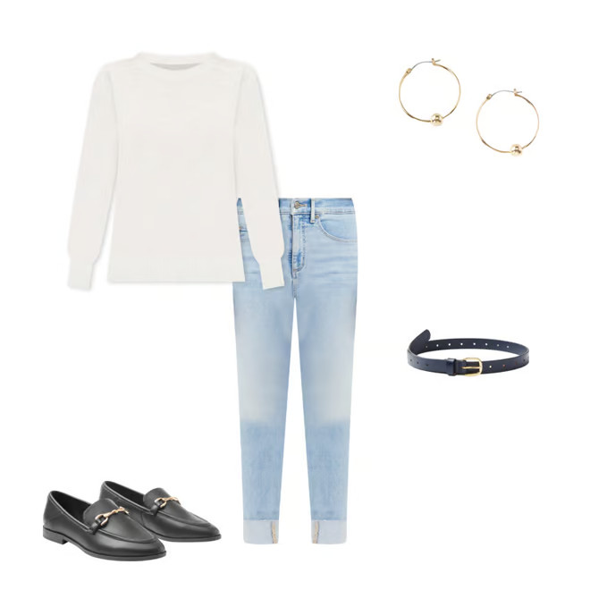 Plaid Ruffle Shirt | LOFT