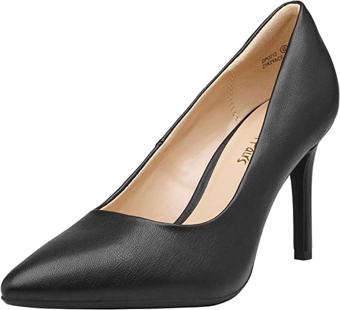 DREAM PAIRS Women's High Stiletto Heels Pointed Toe Pumps Shoes | Amazon (US)