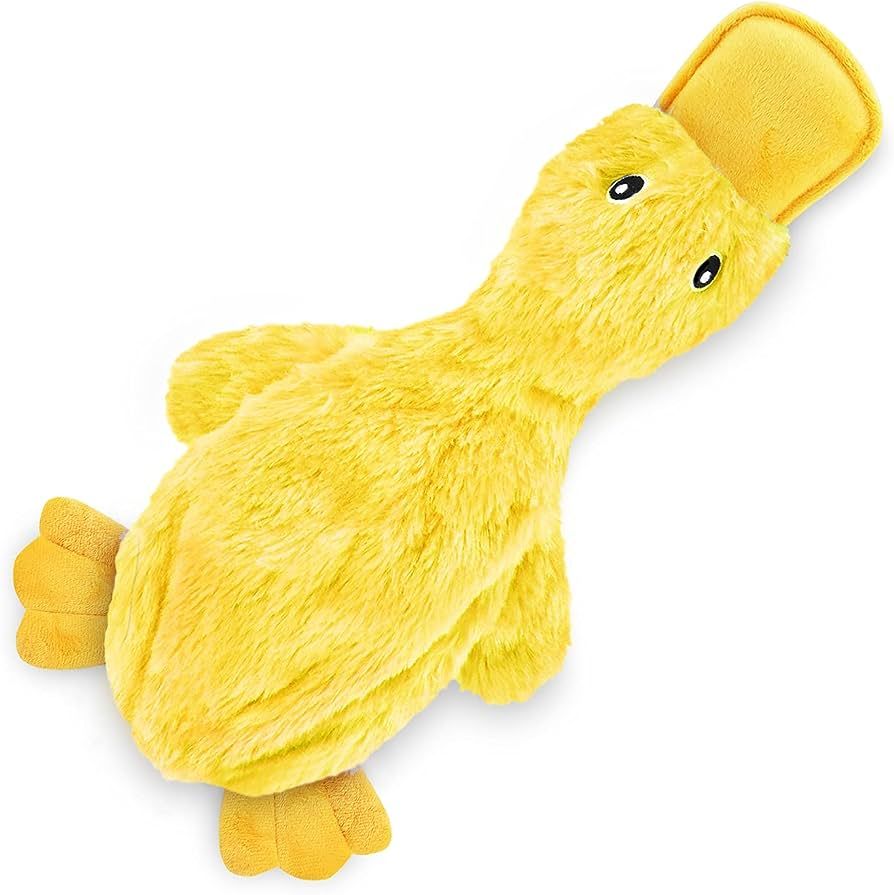 Best Pet Supplies Crinkle Dog Toy for Small, Medium, and Large Breeds, Cute No Stuffing Duck with... | Amazon (US)