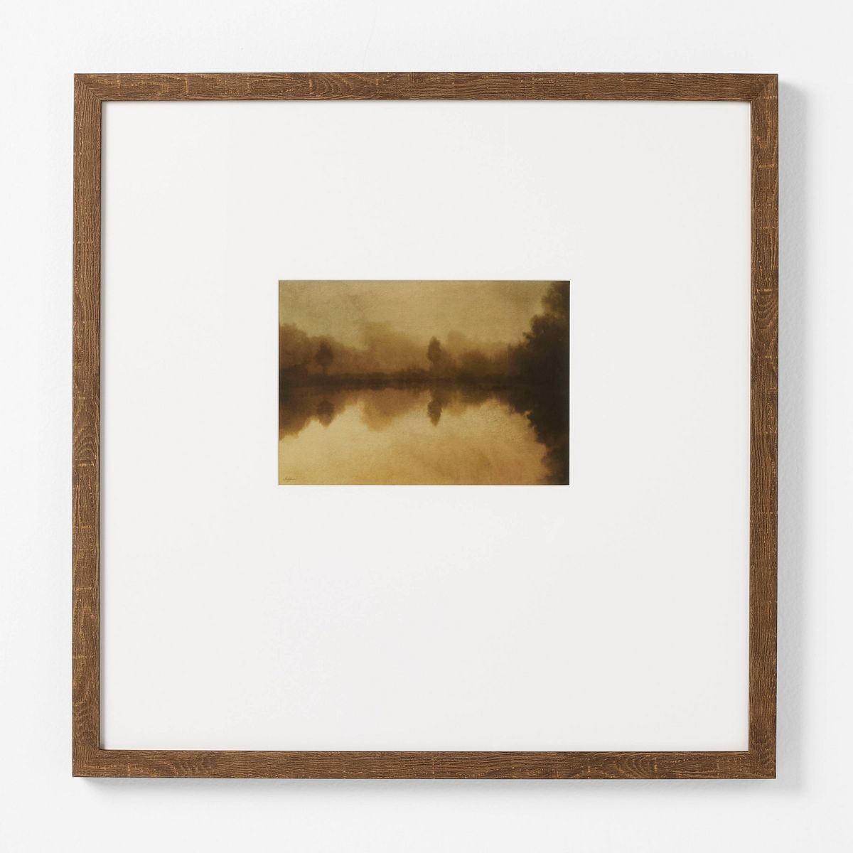 20"x20" Warm Landscape Framed Wall Art - Threshold™ designed with Studio McGee | Target