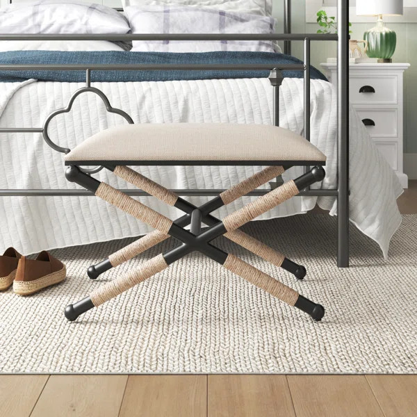 Lombox 17.25'' Tall Metal Accent Stool | Wayfair North America