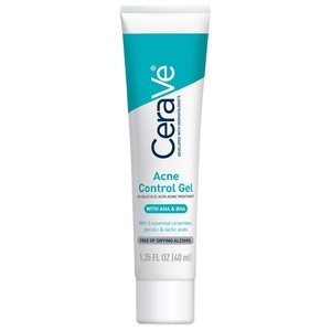 CeraVe Salicylic Acid Acne Treatment Gel for Face with AHA Glycolic and Lactic Acid | CVS